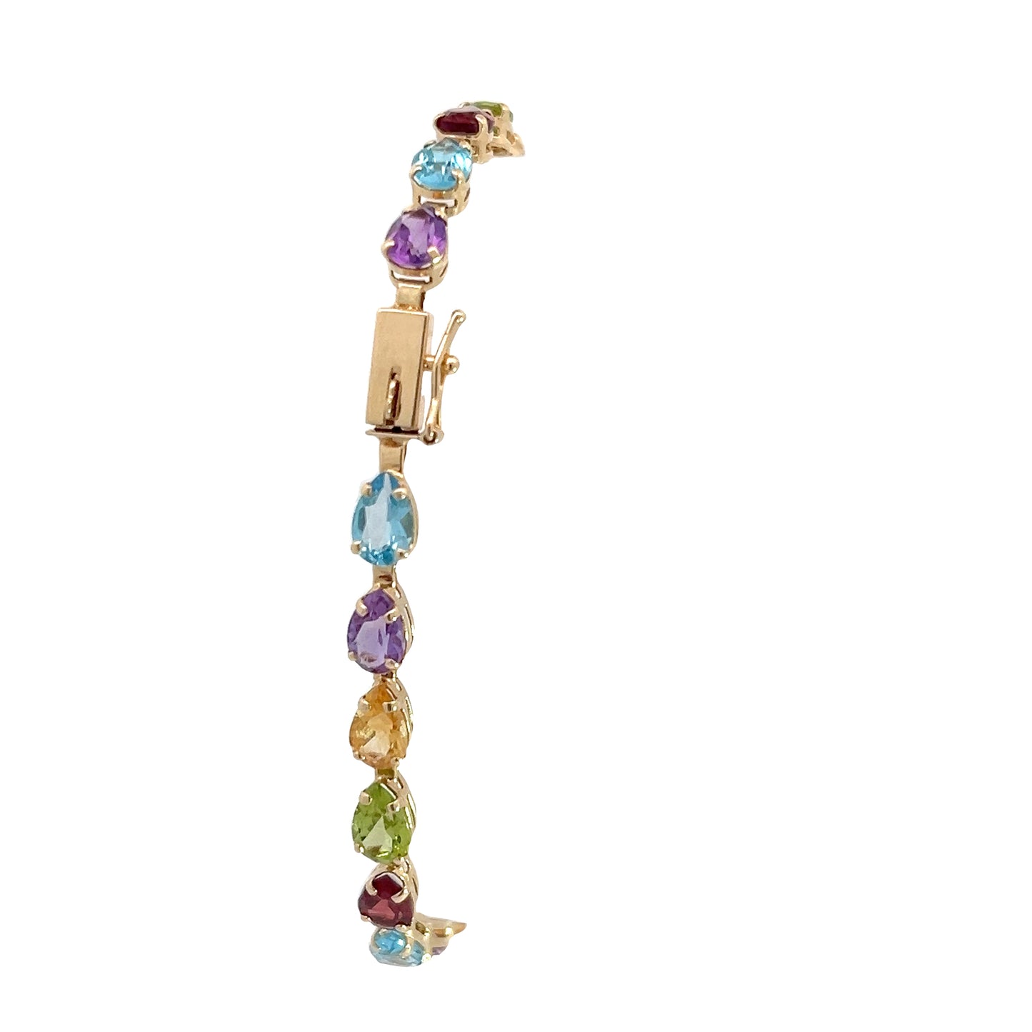 14K Gemstone Bracelet