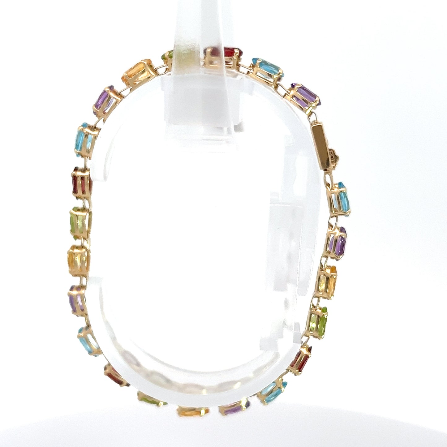 14K Gemstone Bracelet