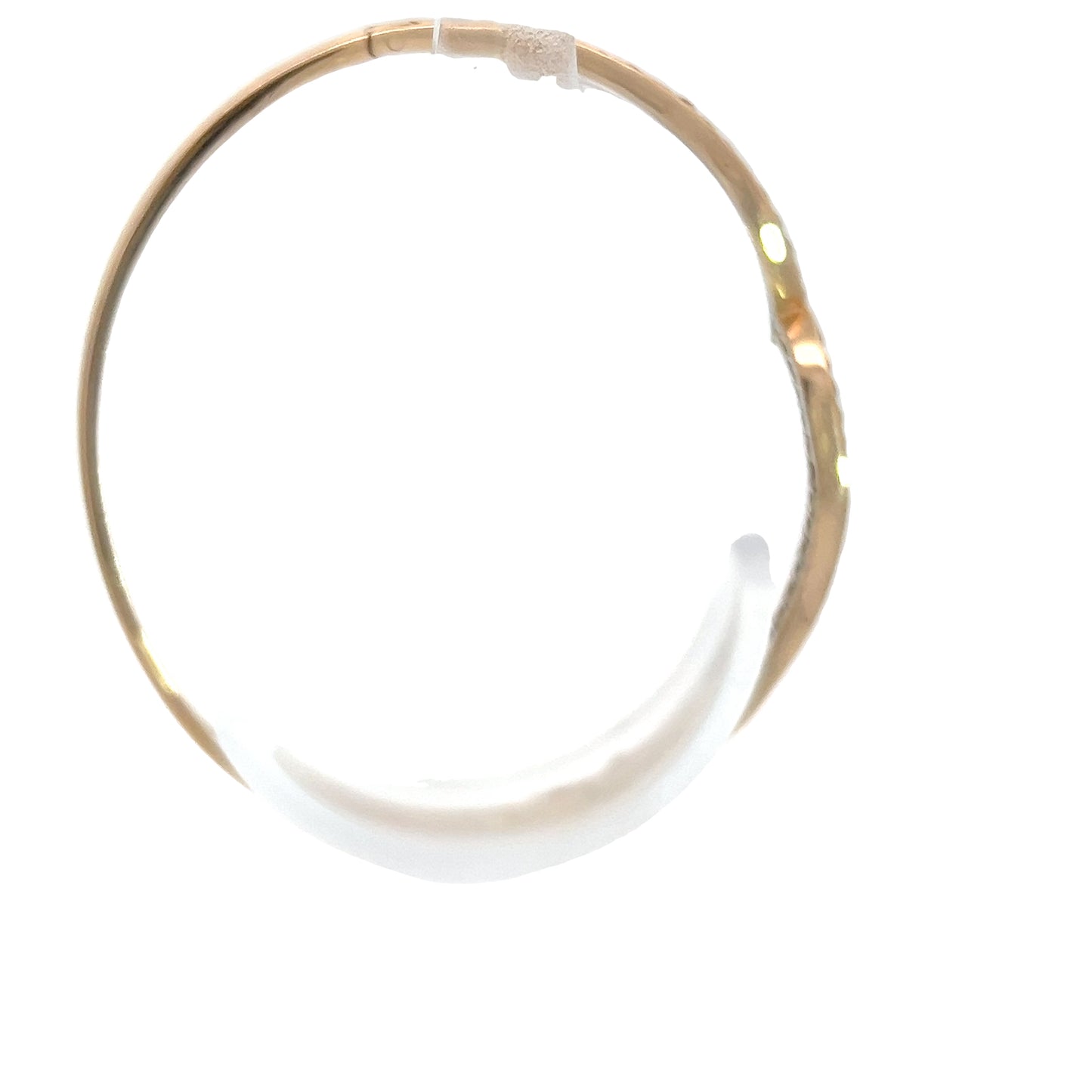 Diamond Wave Bangle Bracelet