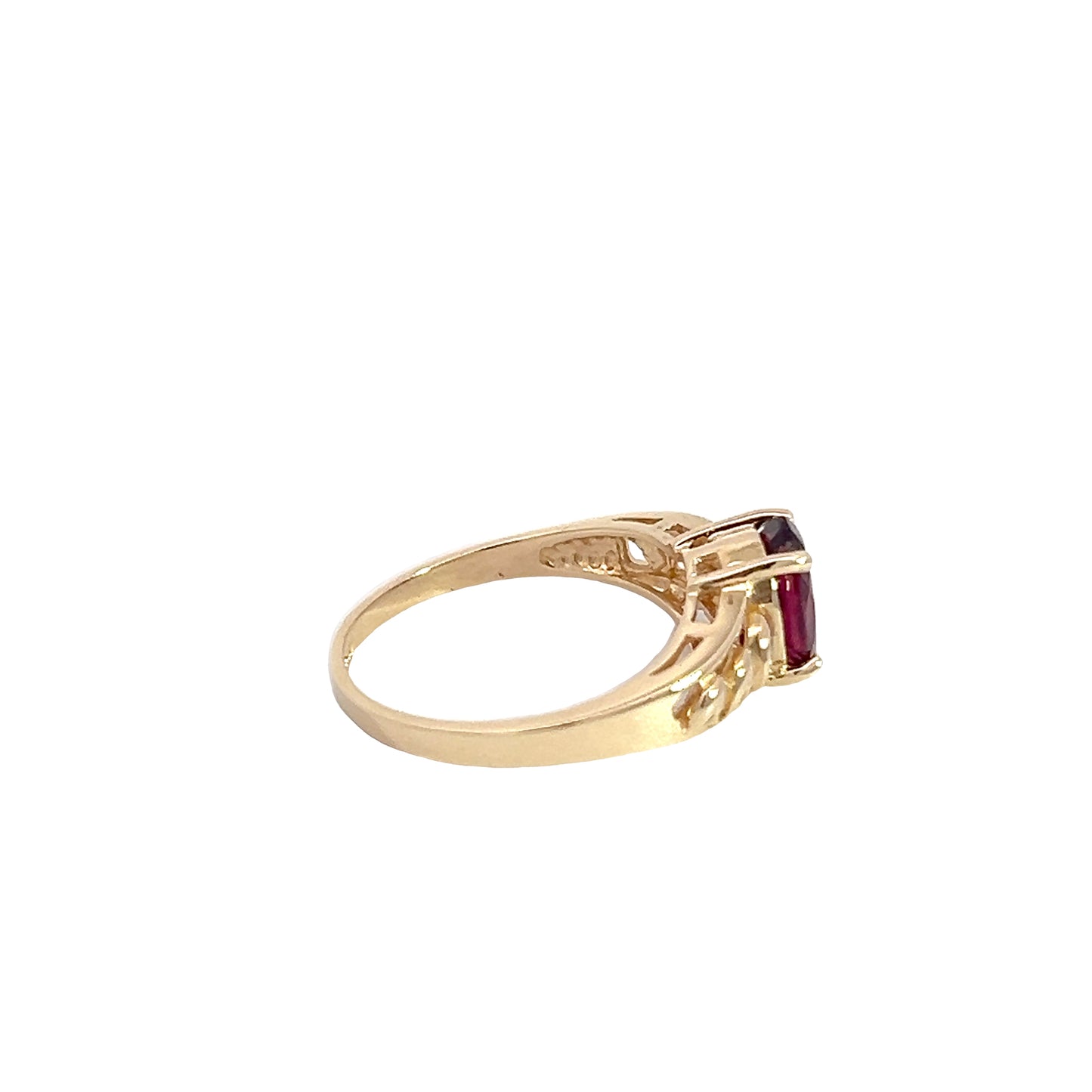 Rhodolite Garnet Ring