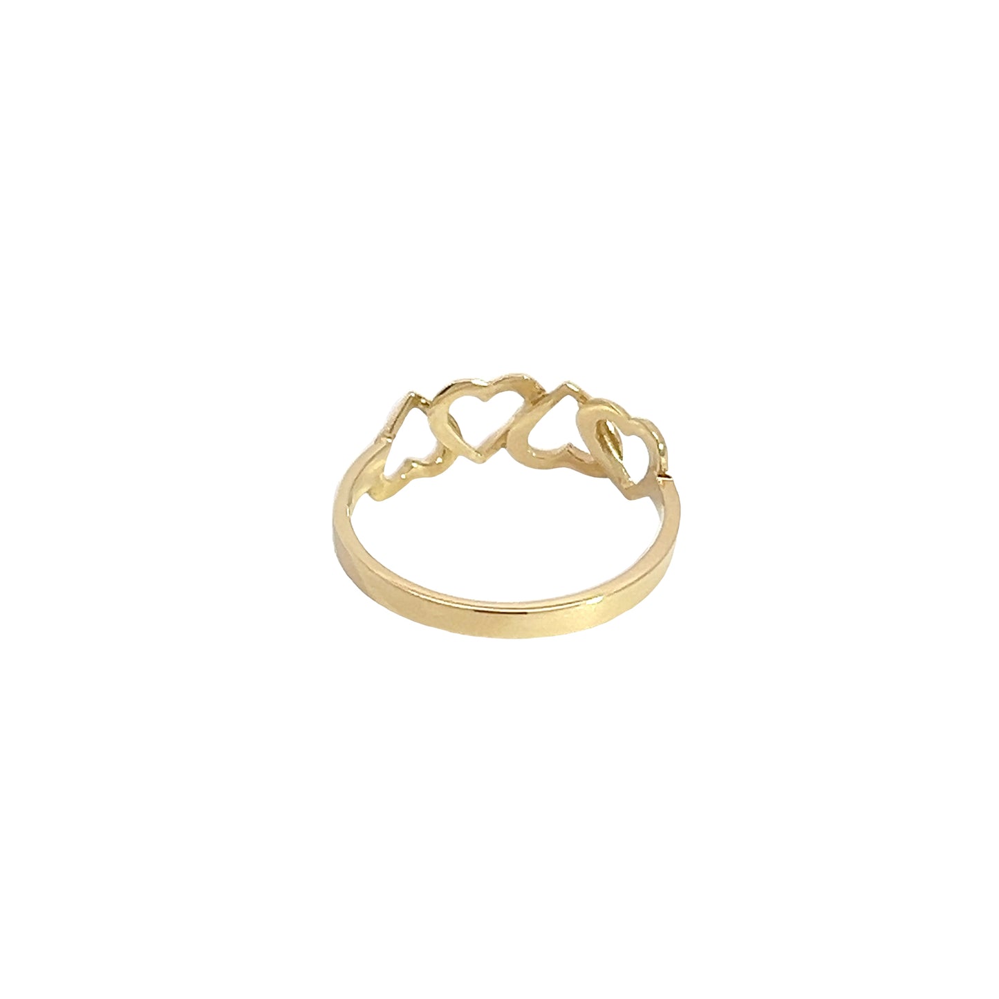 14K Heart Ring