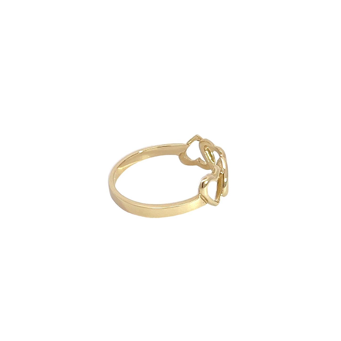 14K Heart Ring