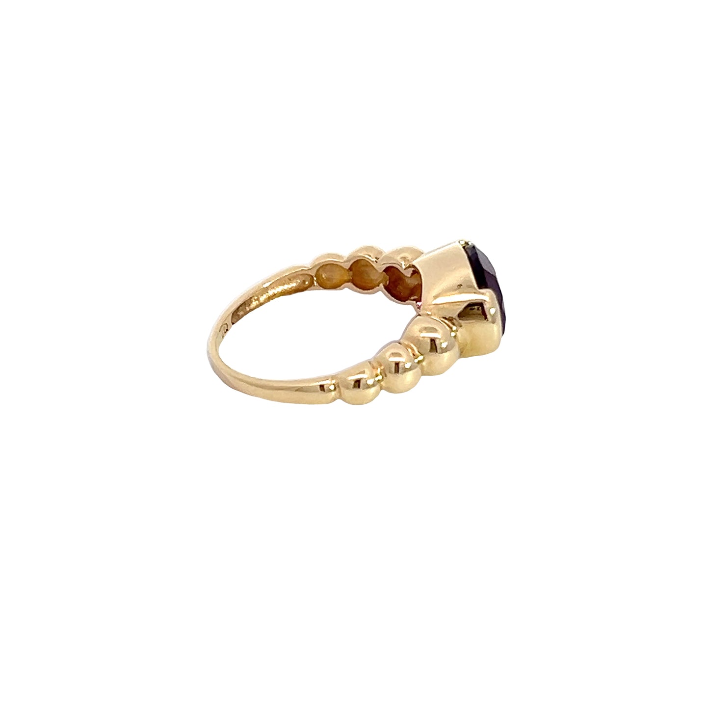 14K Amethyst Ring
