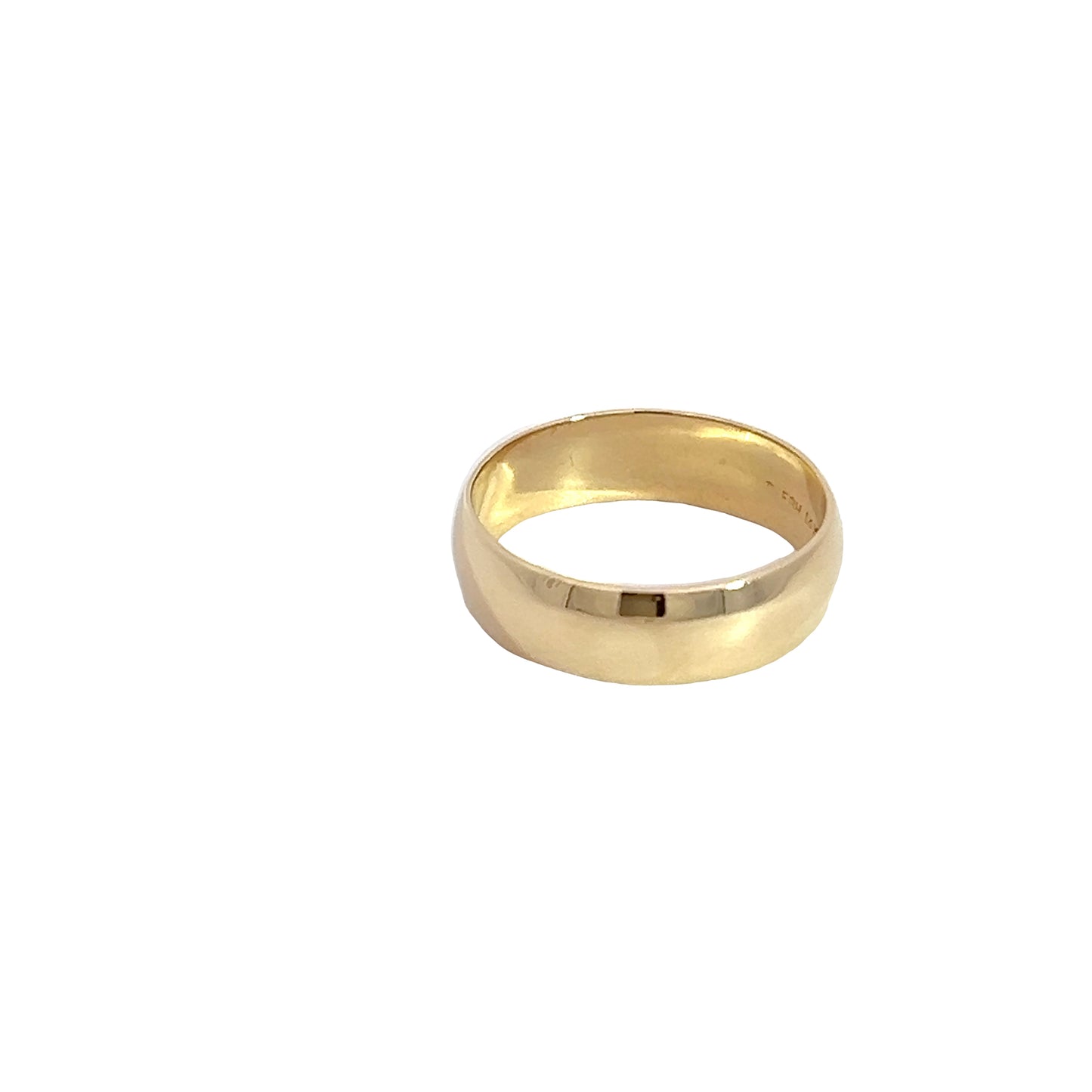 14K Yellow Gold Band