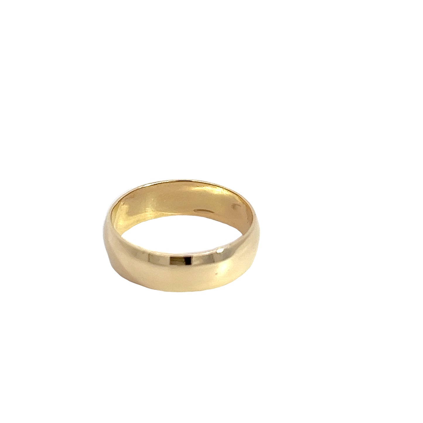 14K Yellow Gold Band