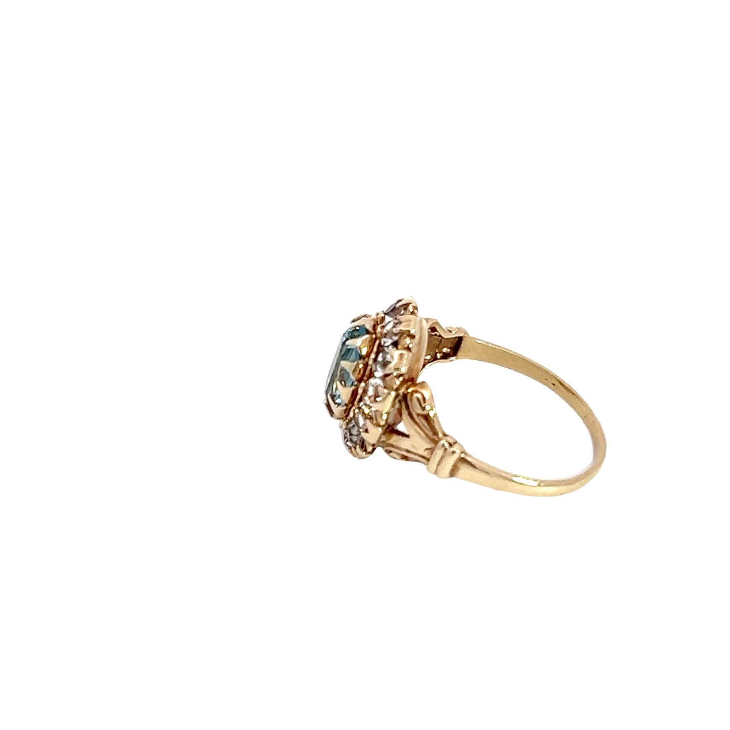 Blue Topaz Ring