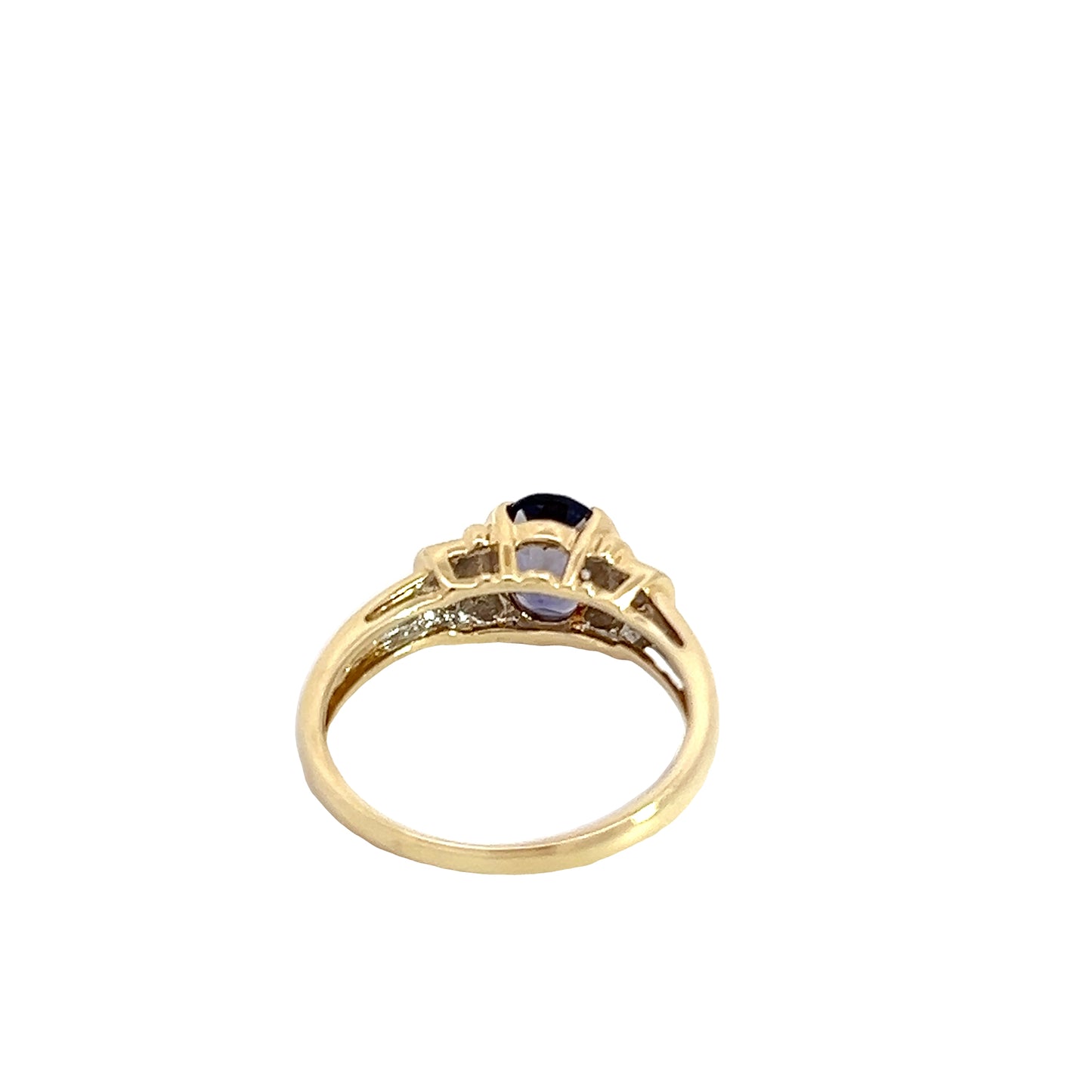 14K Iolite Ring