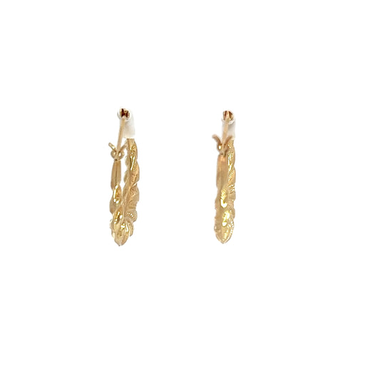 14K Hoop Earrings