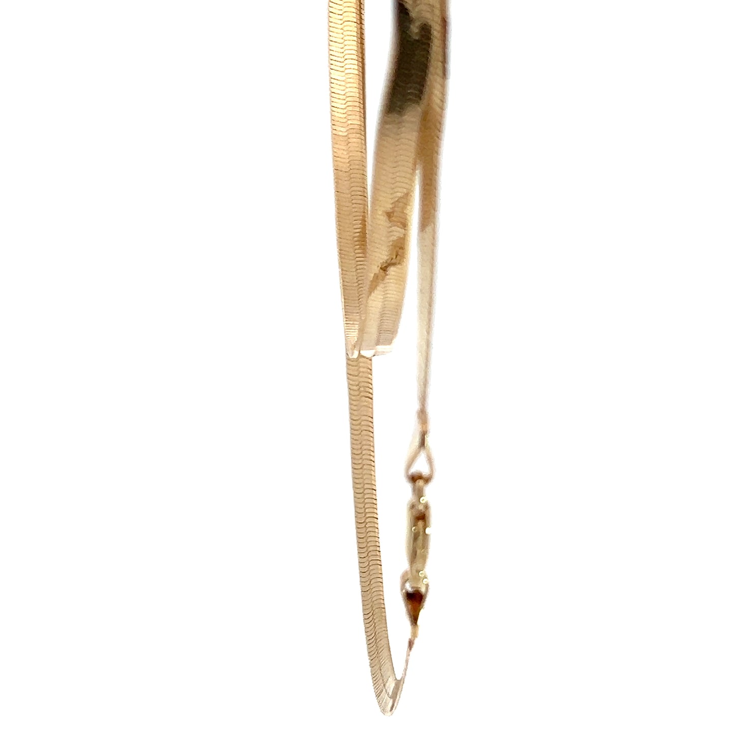 14K Herringbone Chain
