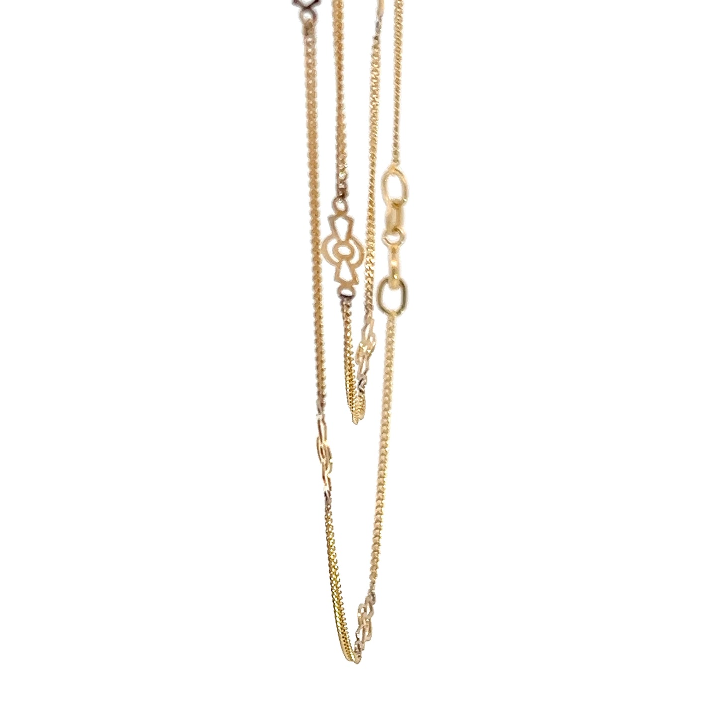 14K Fancy Link Chain