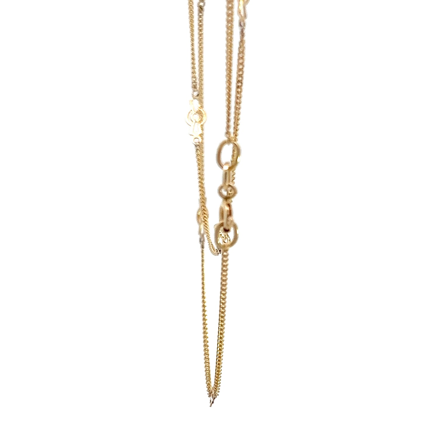 14K Fancy Link Chain