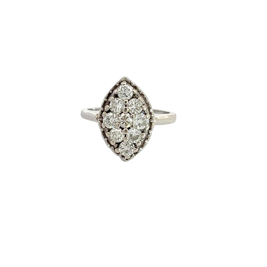 14K Diamond Ring