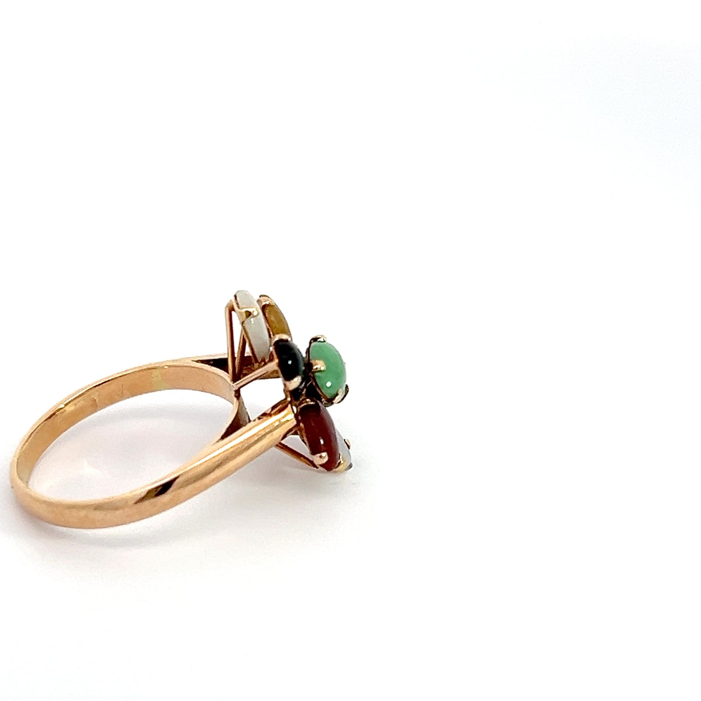 Yellow Gold Gemstone Ring