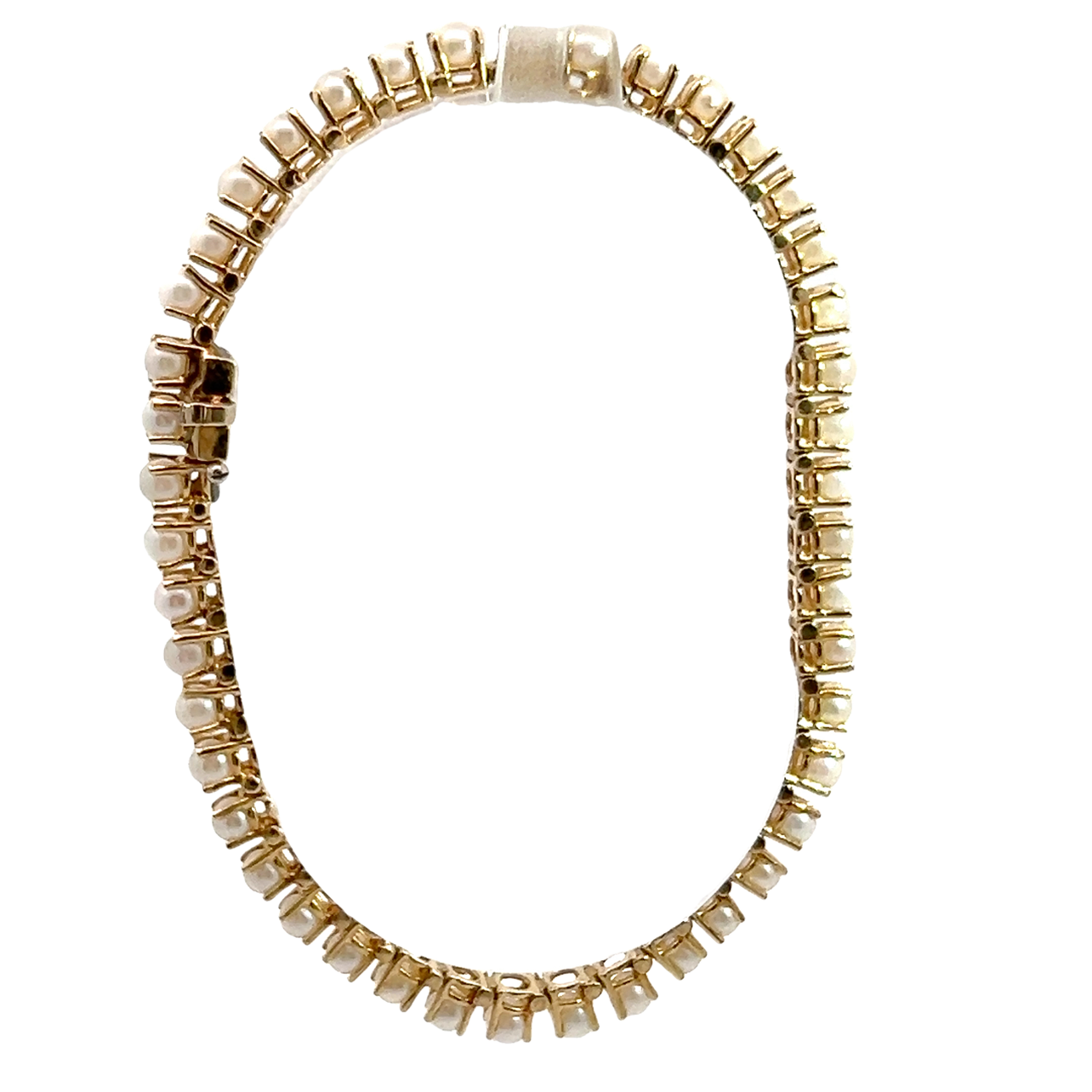 14K Pearl Bracelet