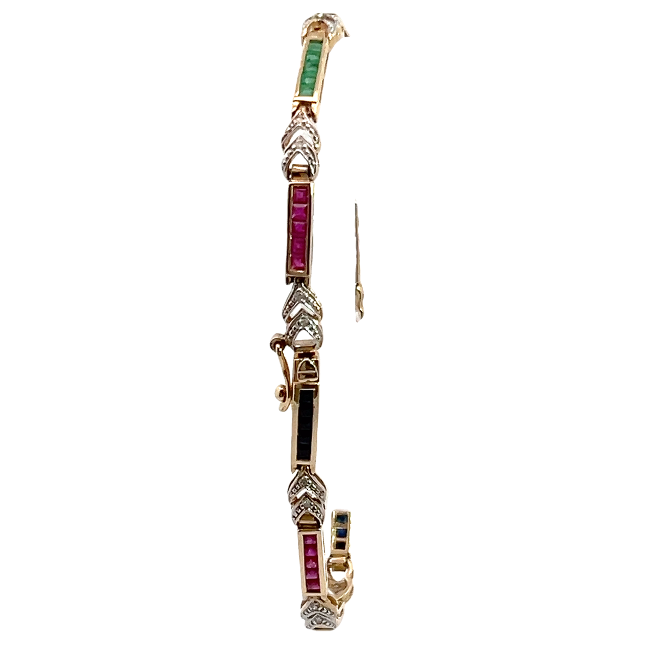 14K Gemstone Bracelet