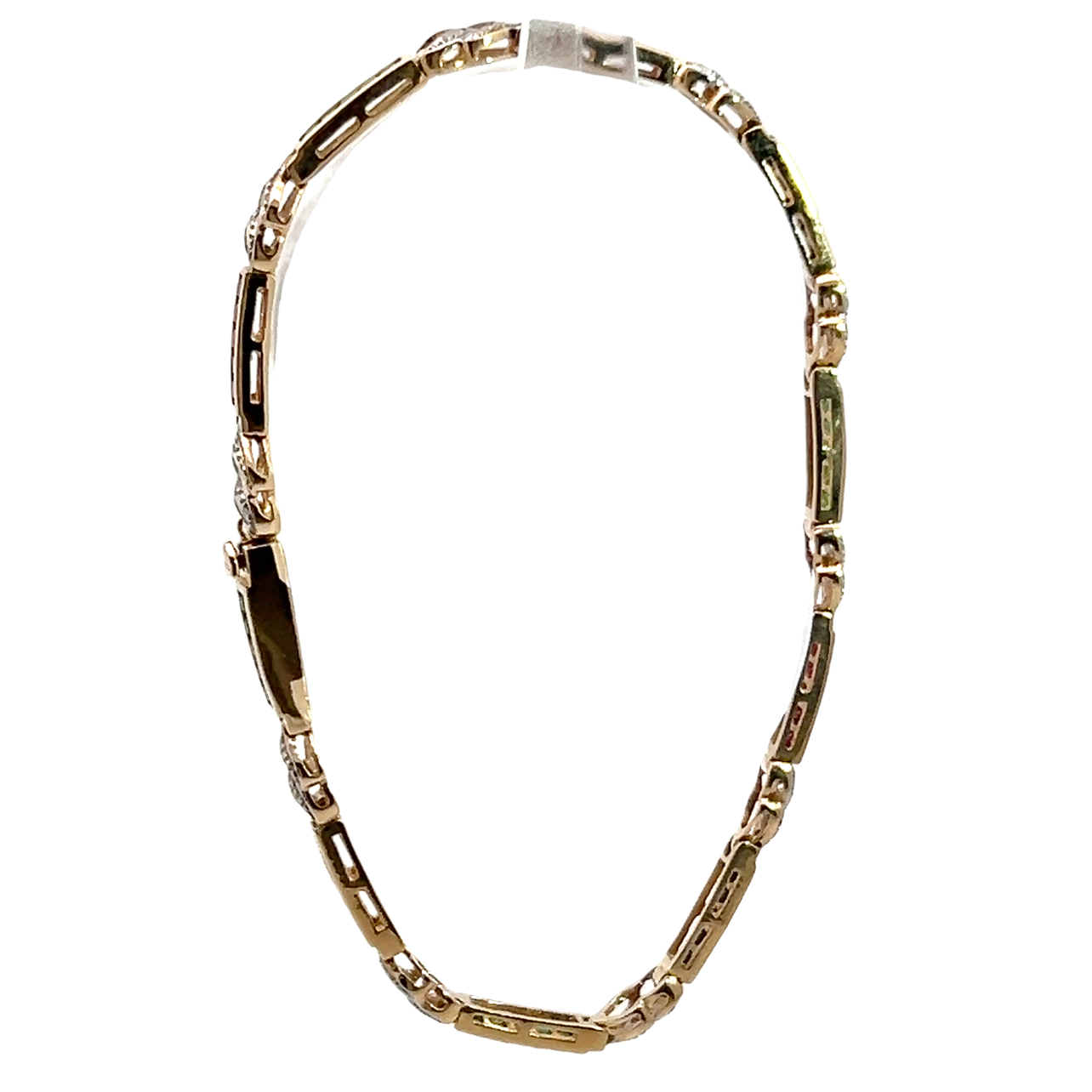 14K Gemstone Bracelet