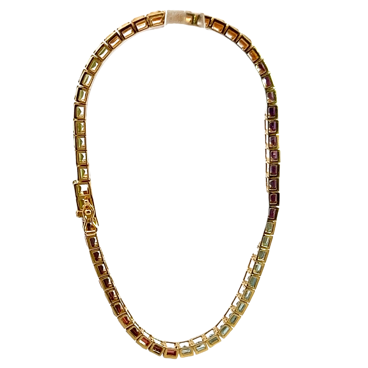 14K Gemstone Bracelet