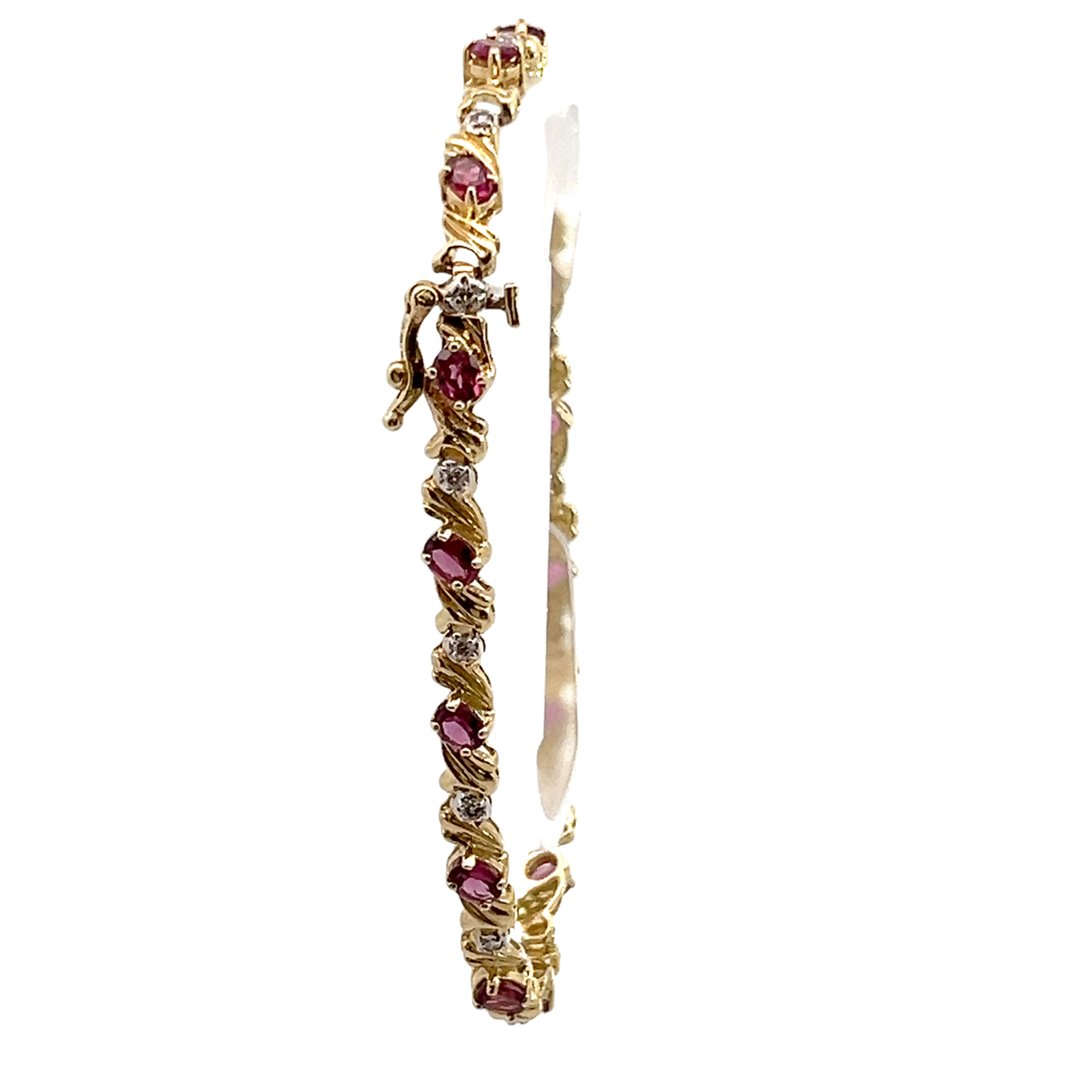 Amethyst Diamond Bracelet