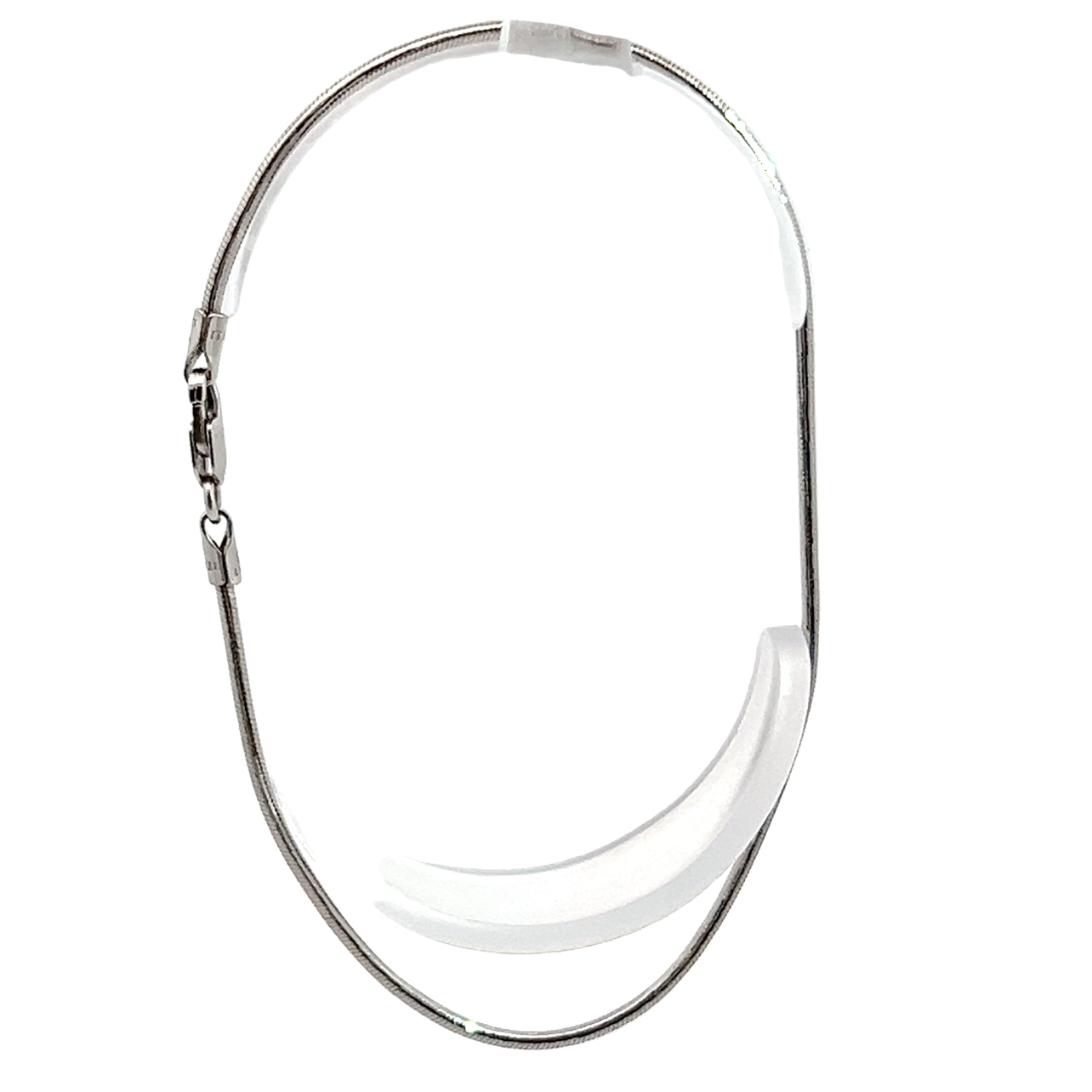 14K White Gold Bracelet