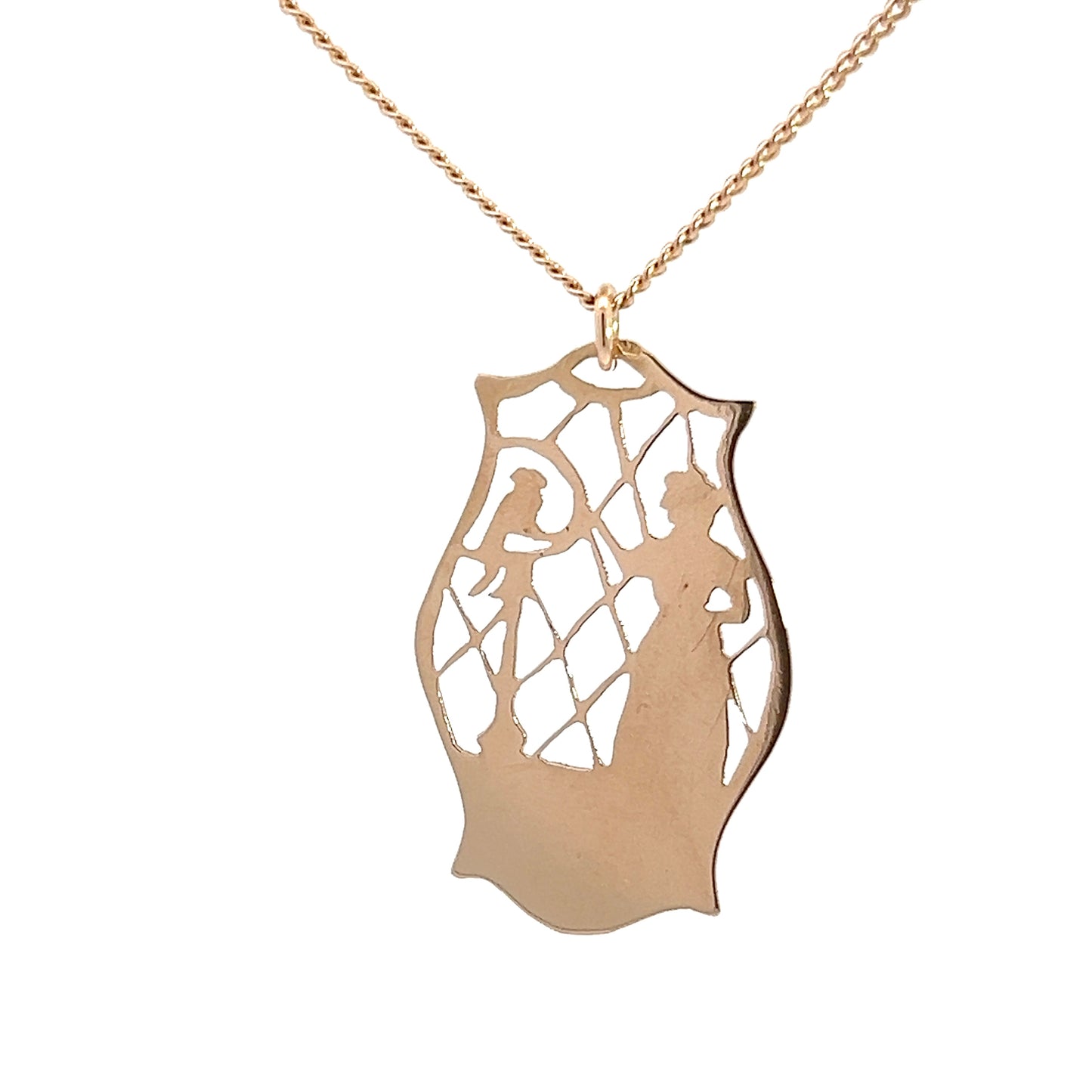 Antique Pendant and Chain