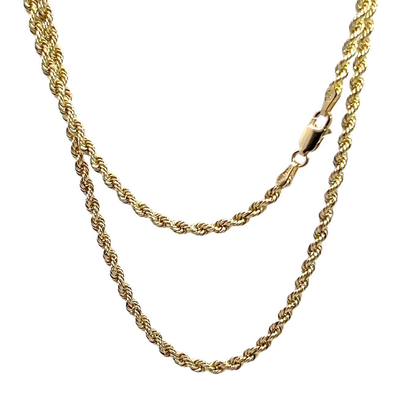 14K 30" Rope Chain