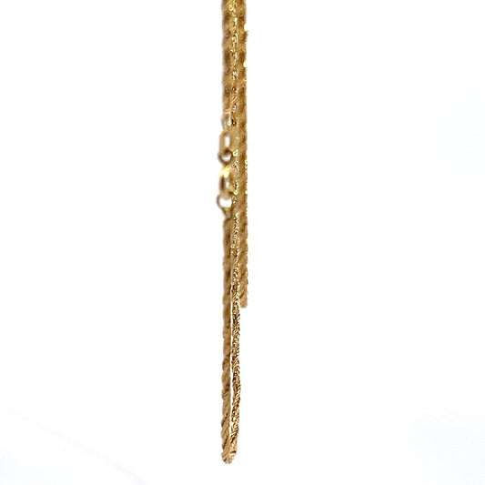 18K Yellow Gold Chain 27"