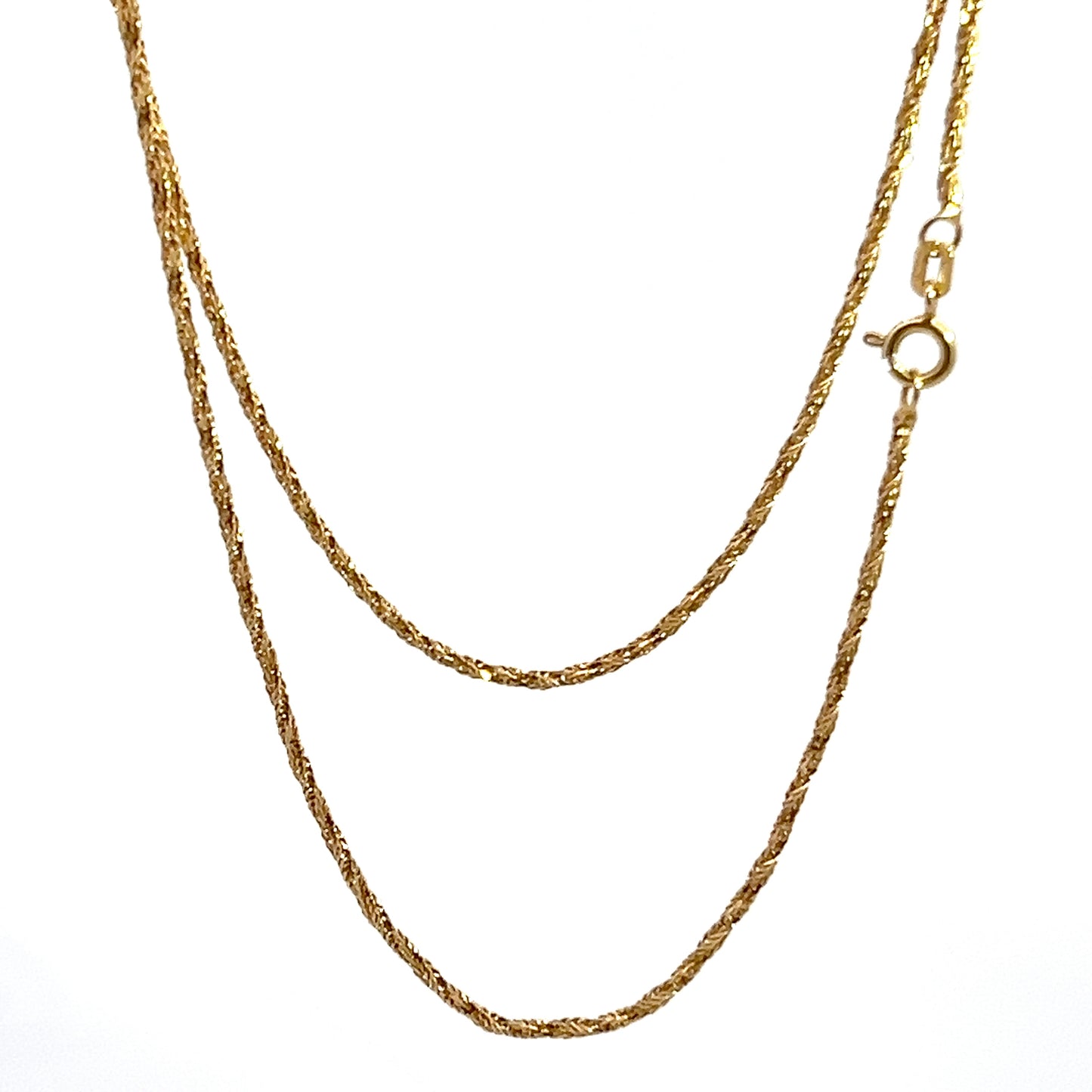 18K Yellow Gold Chain 27"