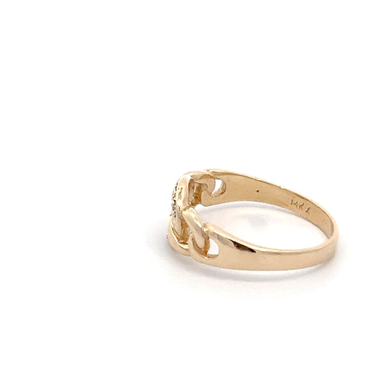 14K Yellow Gold Ring