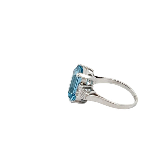 Blue Topaz Ring