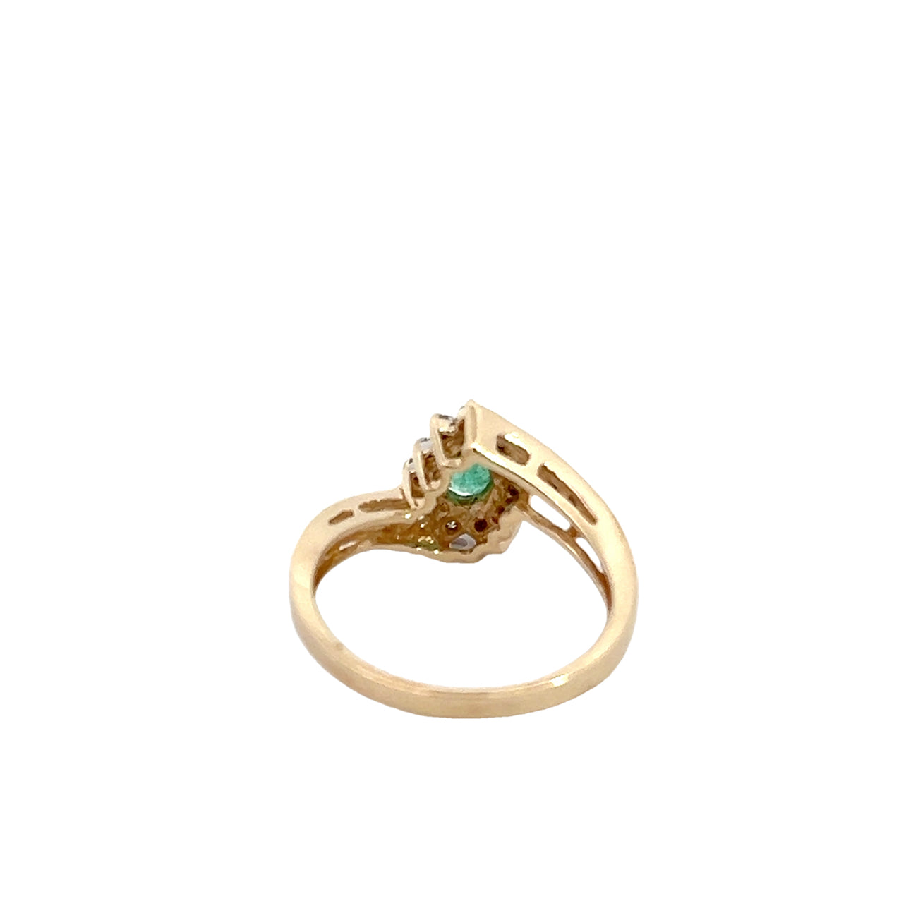 18K Emerald Ring