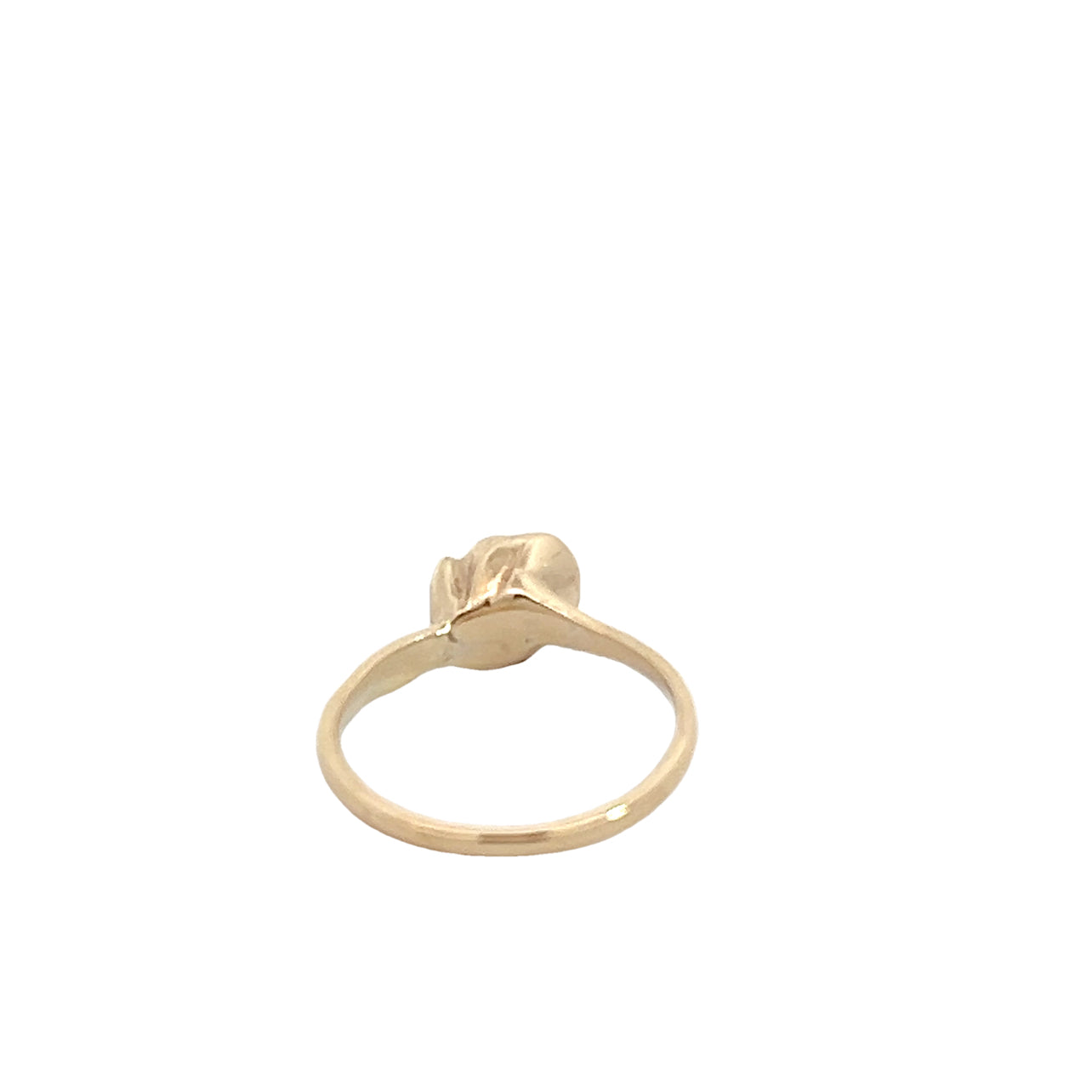 Yellow Gold Flower Ring