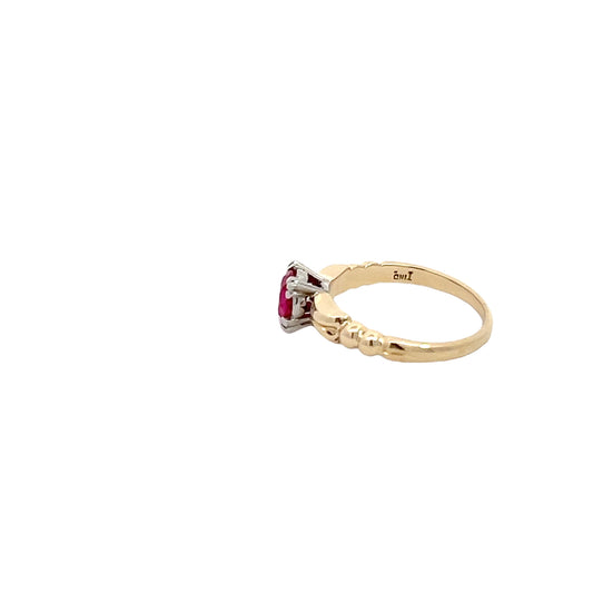 14K Ruby Ring