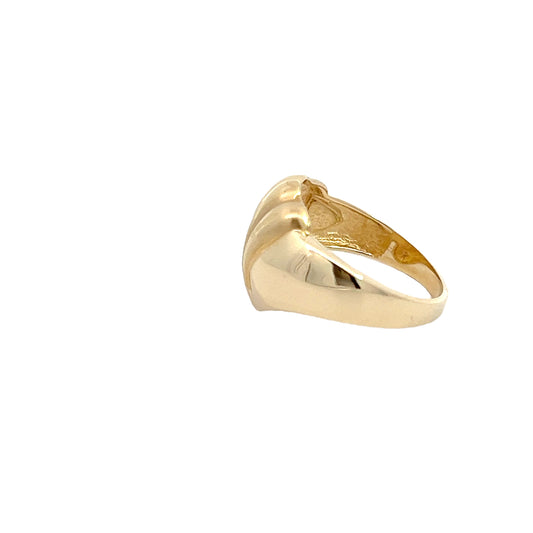 14K Dome Ring