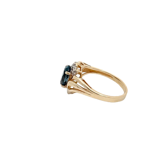 Blue Topaz Ring