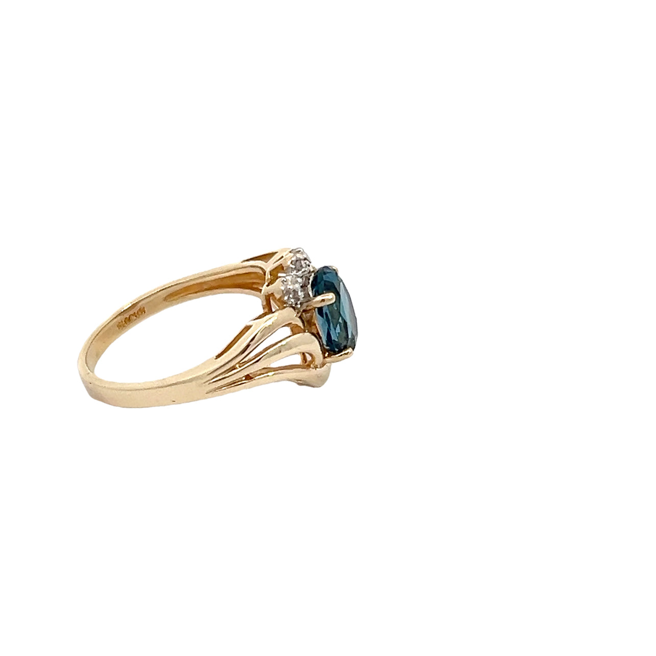 Blue Topaz Ring