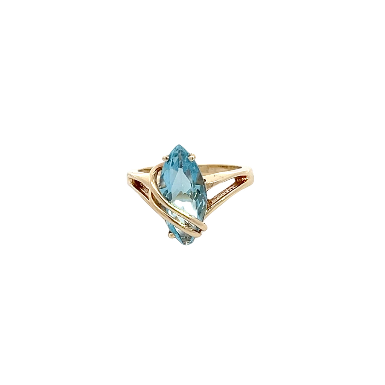 Blue Topaz Ring