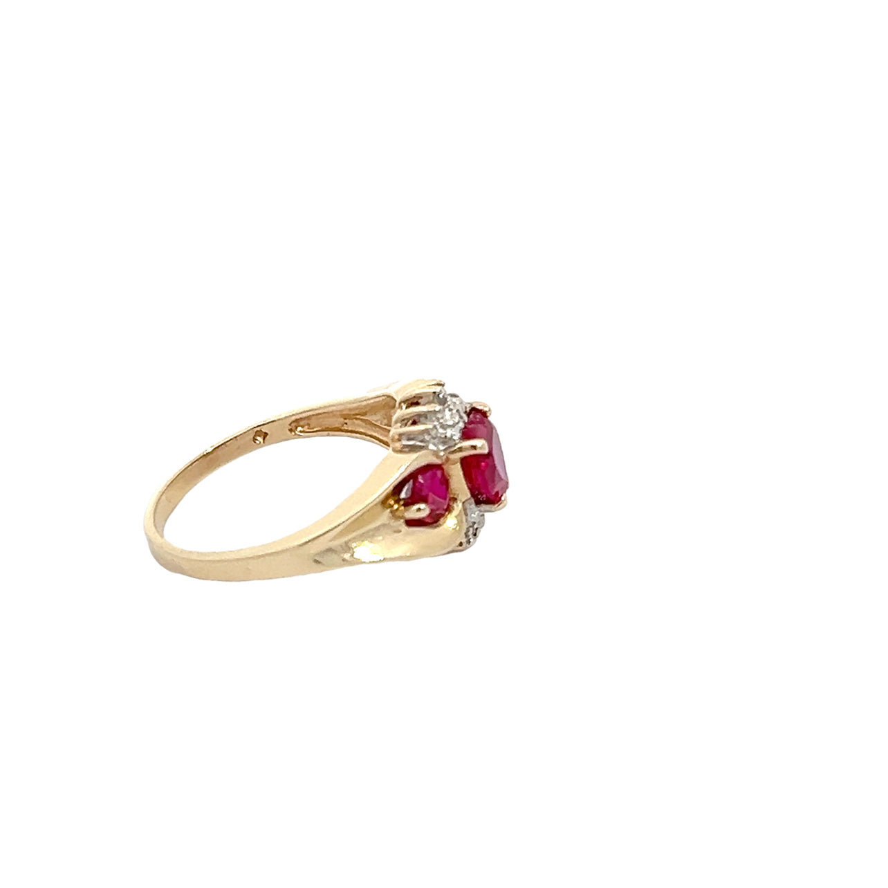 Ruby Heart Ring