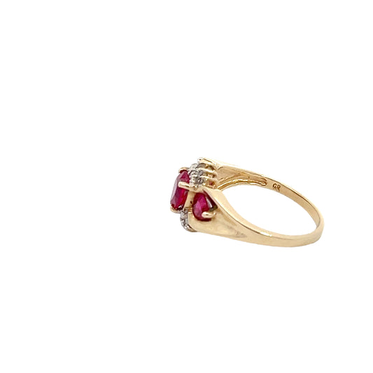 Ruby Heart Ring
