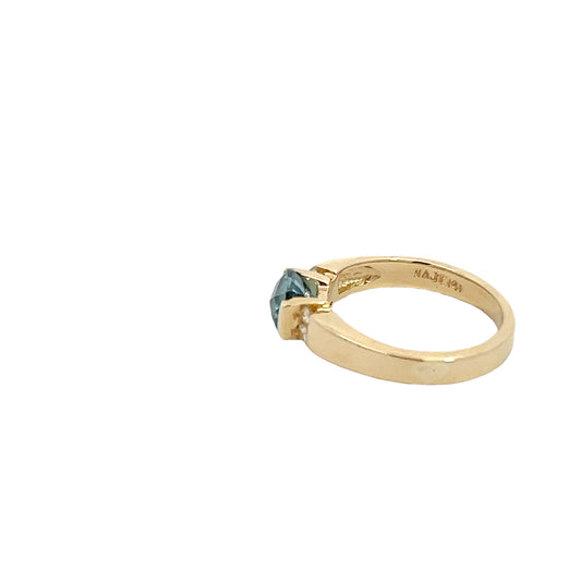Blue Topaz Ring