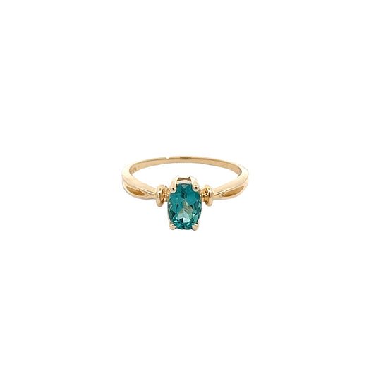 Blue Topaz Ring