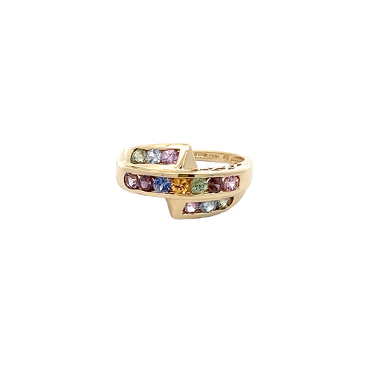 Multicolored Gemstone Ring