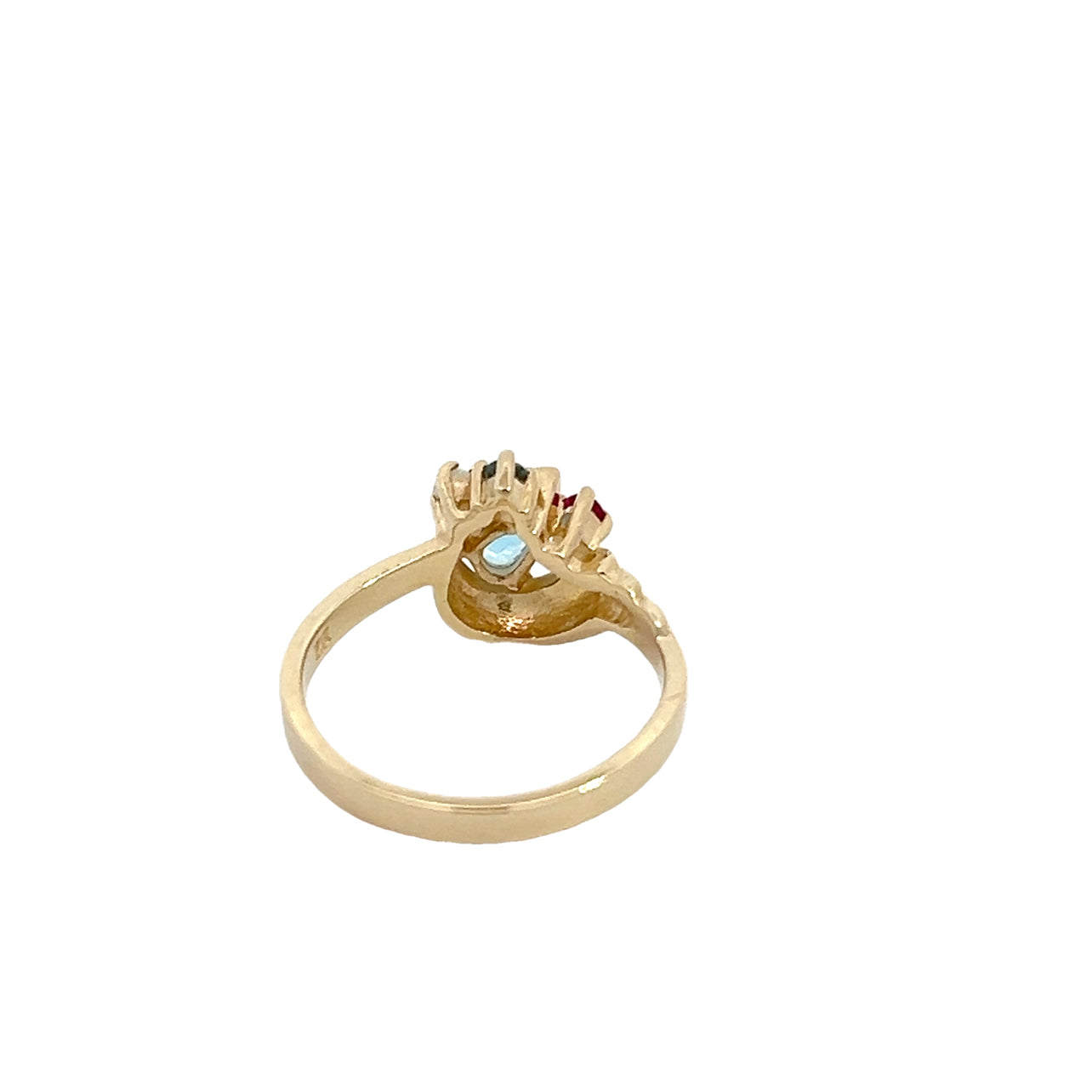 Blue Topaz Gemstone Ring