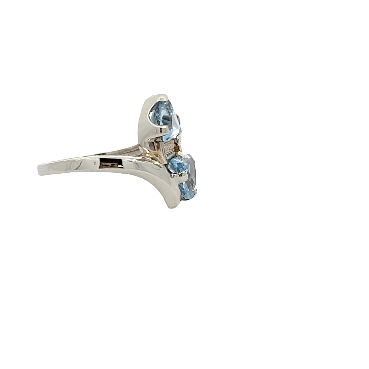 Vintage Light Blue Topaz Ring