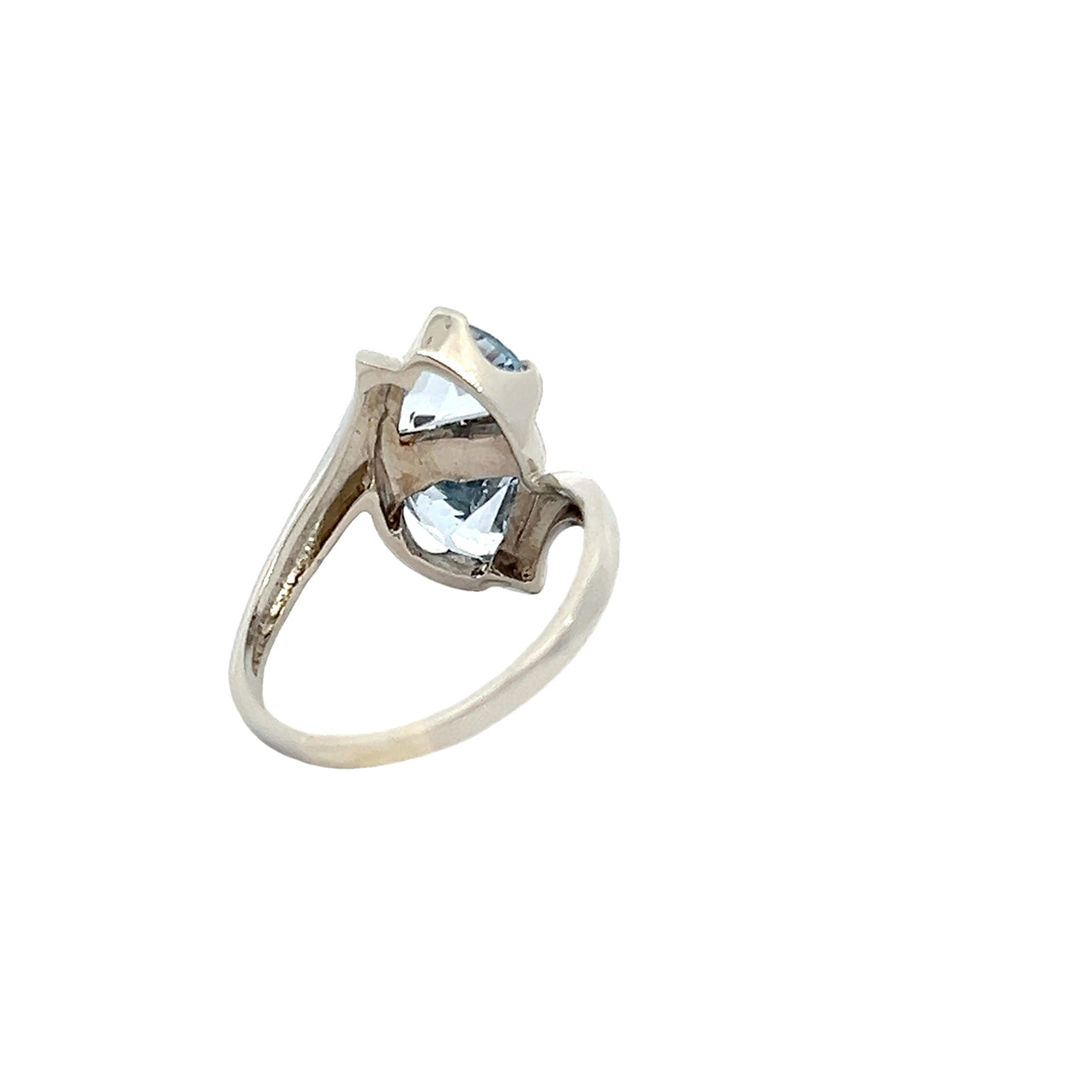 Vintage Light Blue Topaz Ring