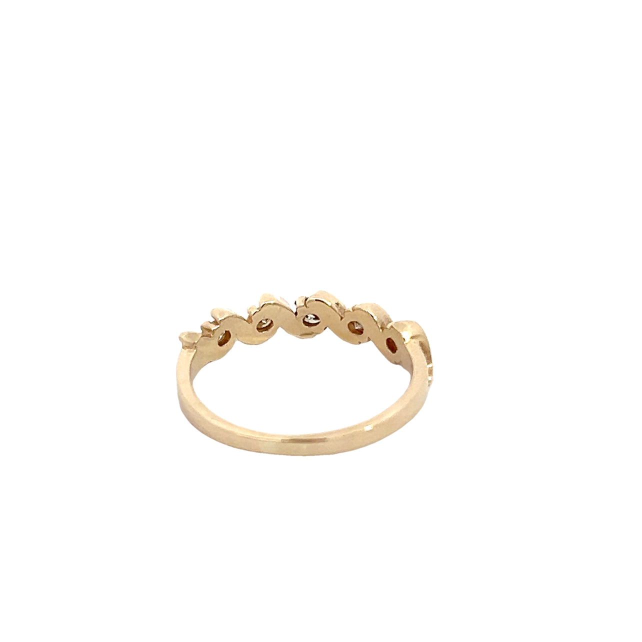 14K Diamond Band