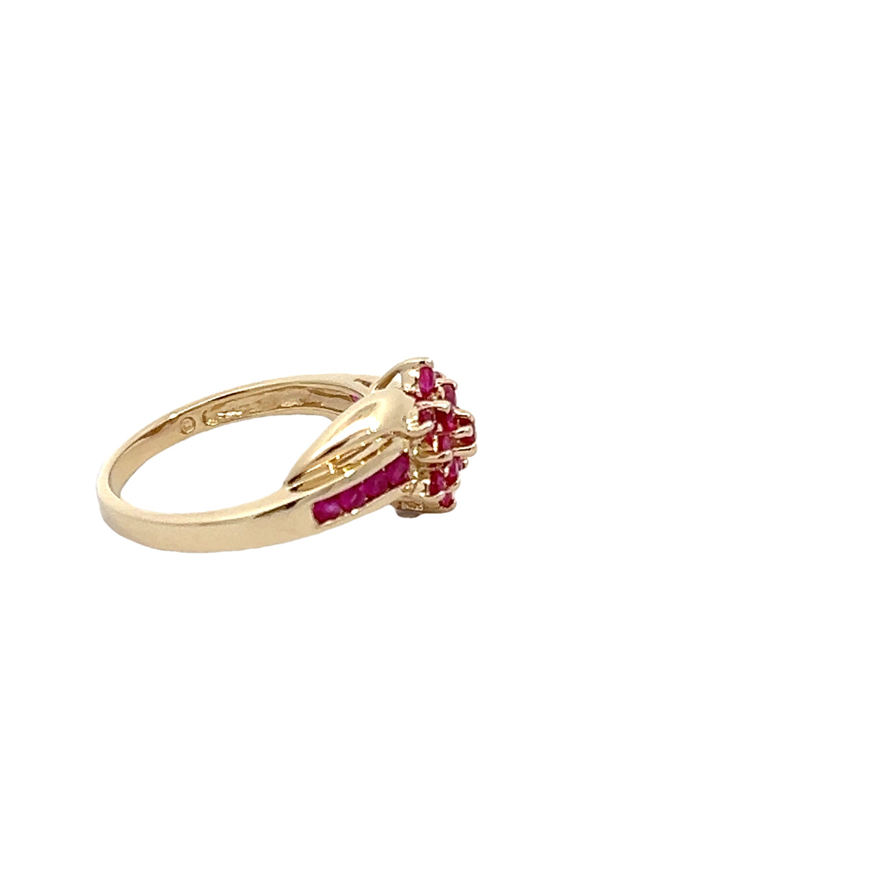 Ruby Cluster Ring