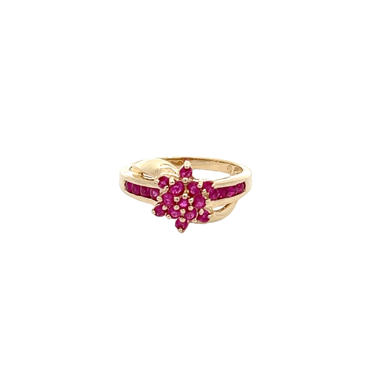 Ruby Cluster Ring