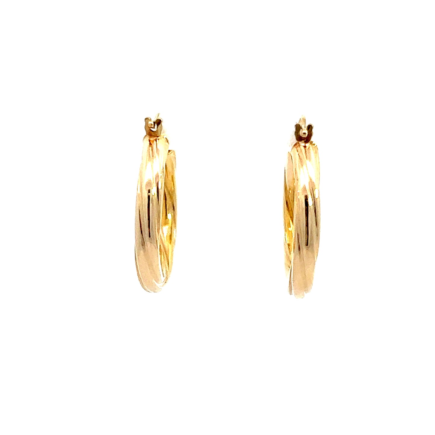 14K Vintage Hoops