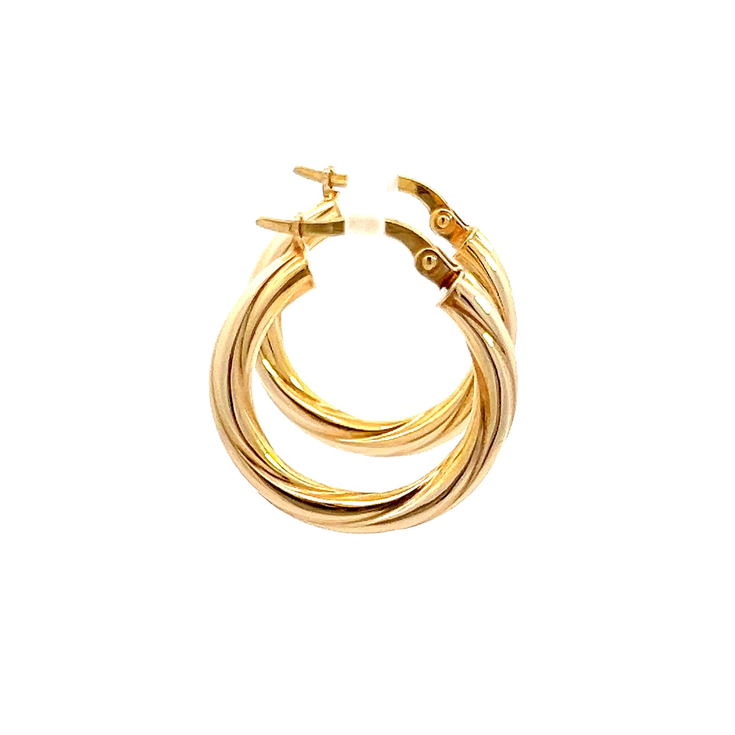 14K Vintage Hoops