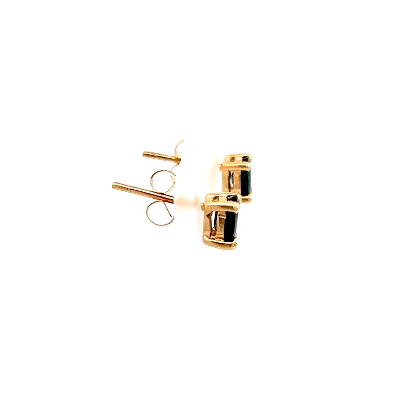 Blue Sapphire Stud Earrings
